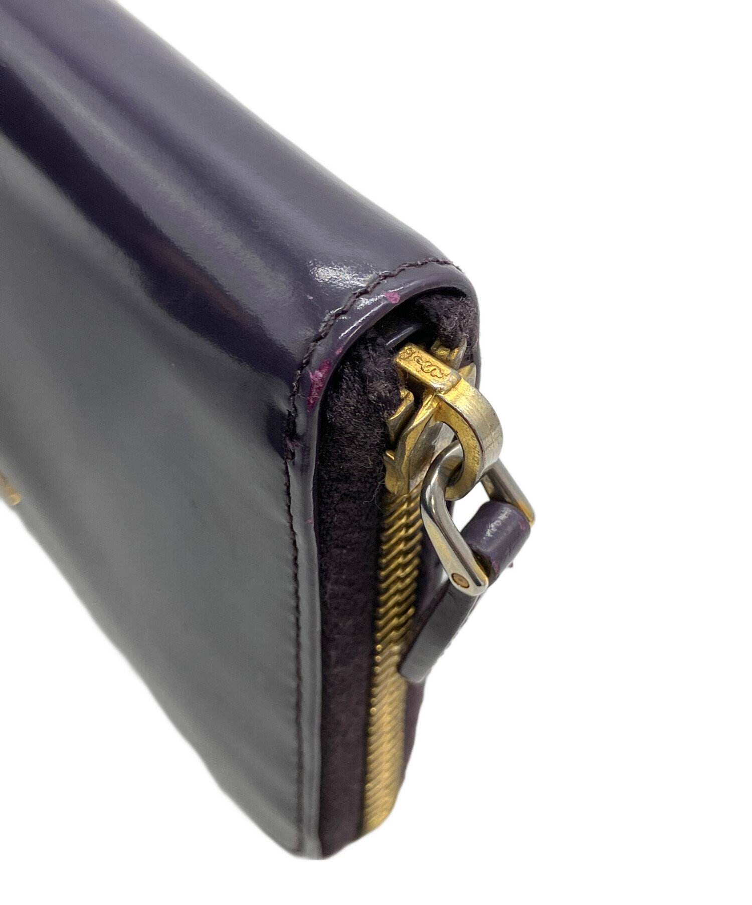 中古・古着通販】PRADA (プラダ) 長財布 パープル｜ブランド・古着通販