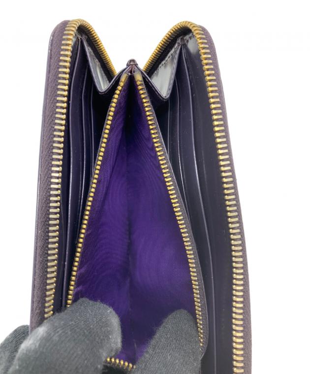 中古・古着通販】PRADA (プラダ) 長財布 パープル｜ブランド・古着通販