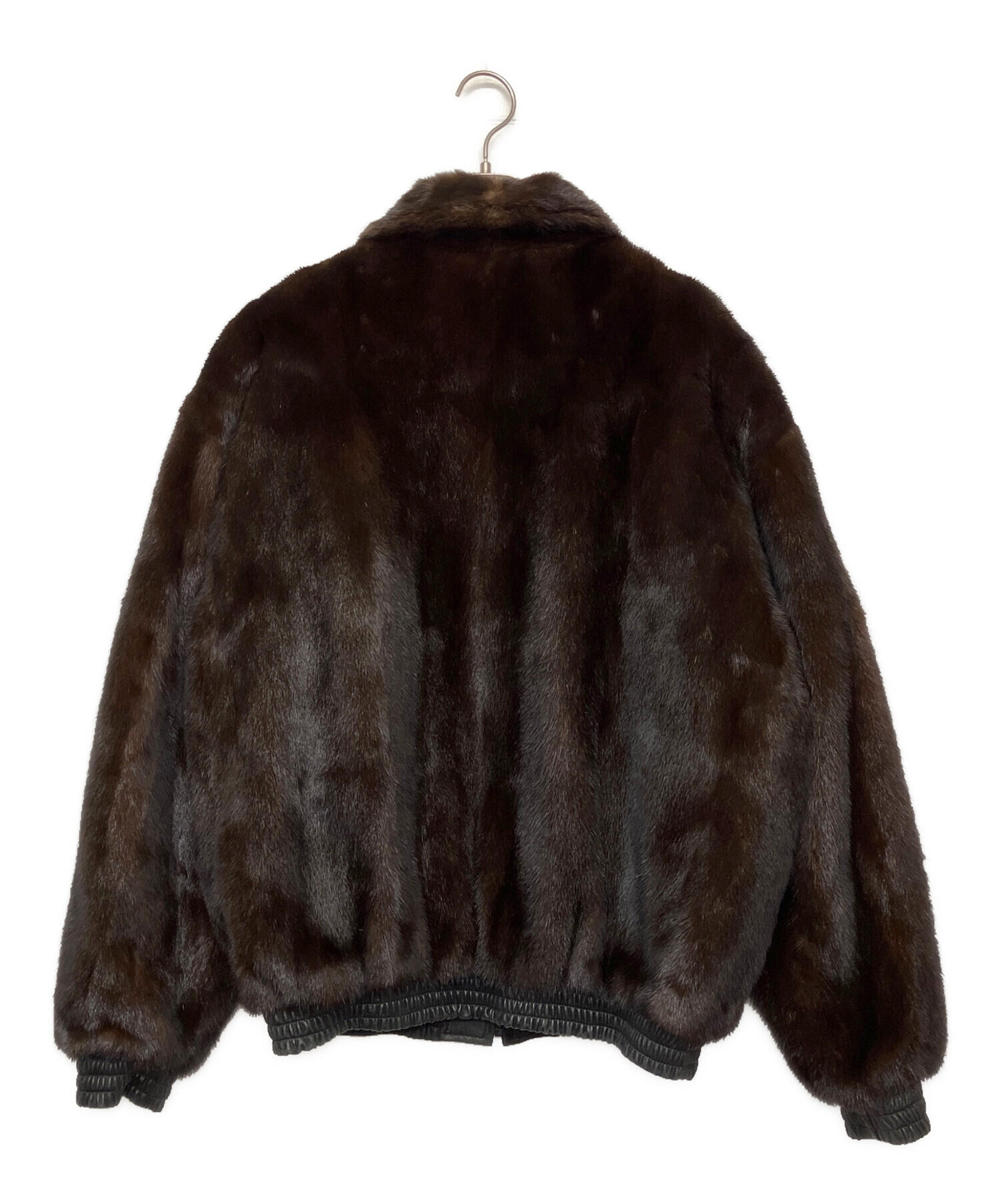 中古・古着通販】不明 (不明) ミンクコート ブラウン サイズ:LL