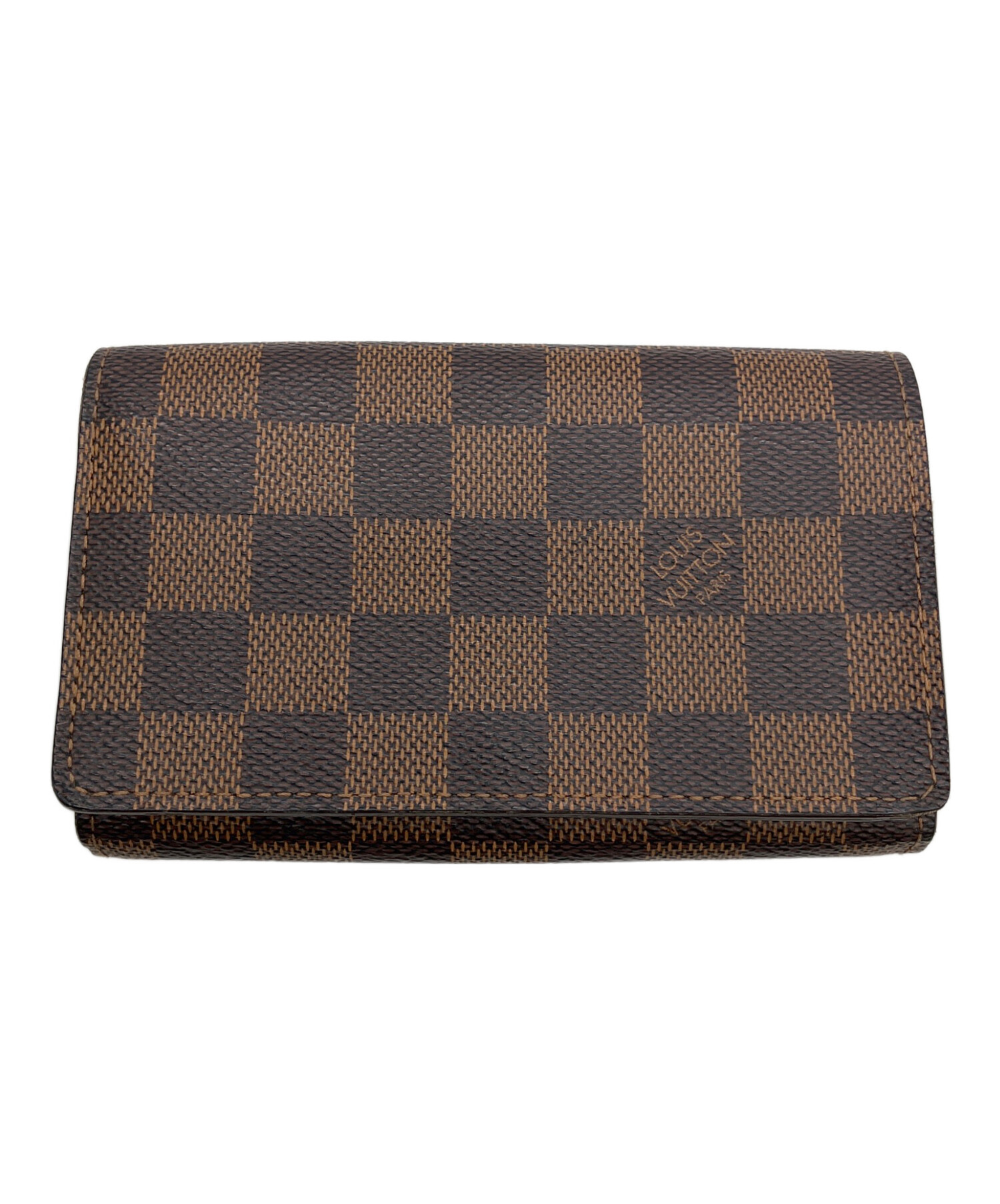 LOUIS VUITTON ダミエ 長財布　レディース　中古 中古・古着通販】LOUIS VUITTON (ルイ ヴィトン) ダミエ 長財布