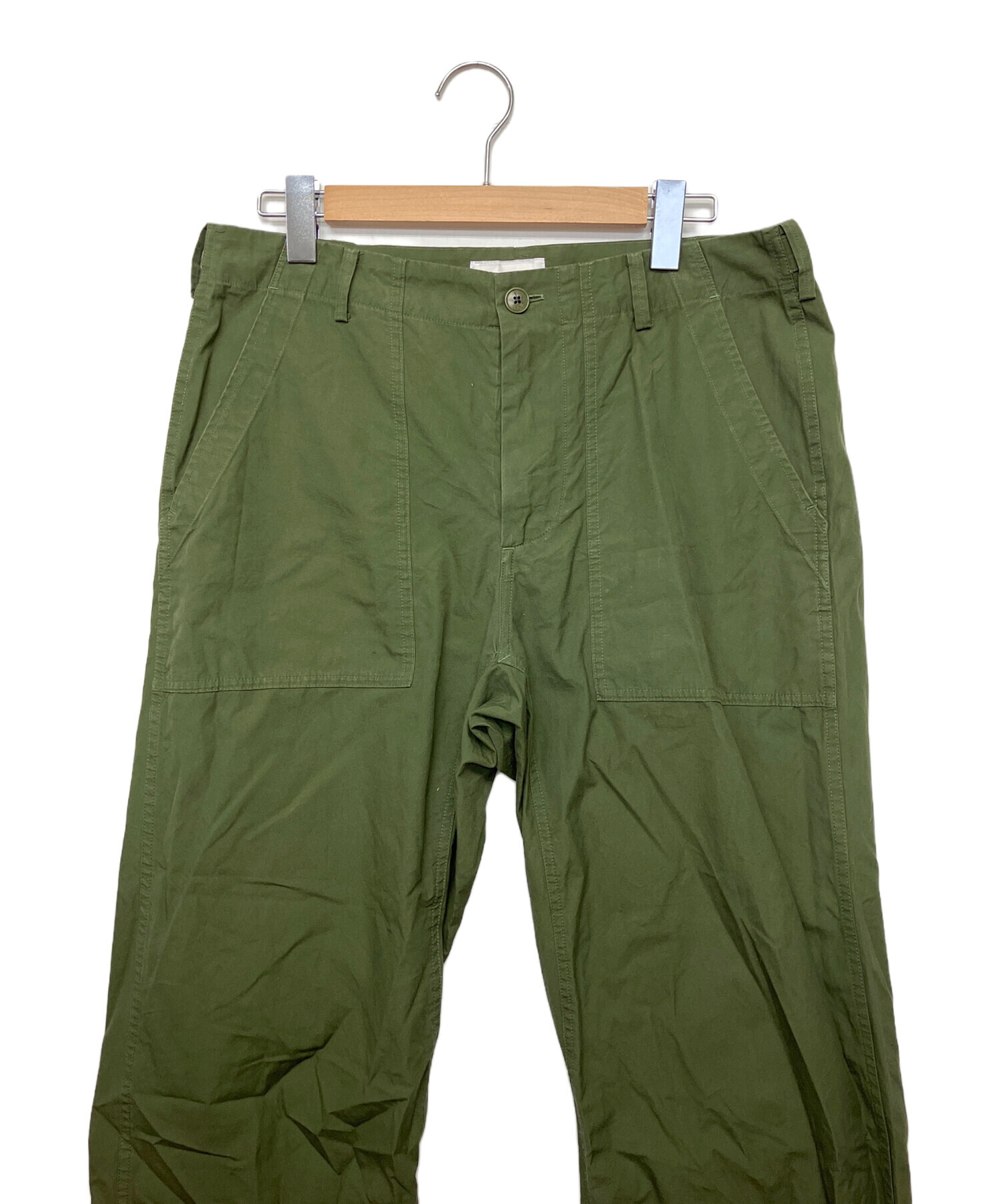 RRL ベイカーパンツ　オリーブ　W30×L30 中古・古着通販】LIKE WEAR (ライクウェア) ベイカーパンツ グリーン