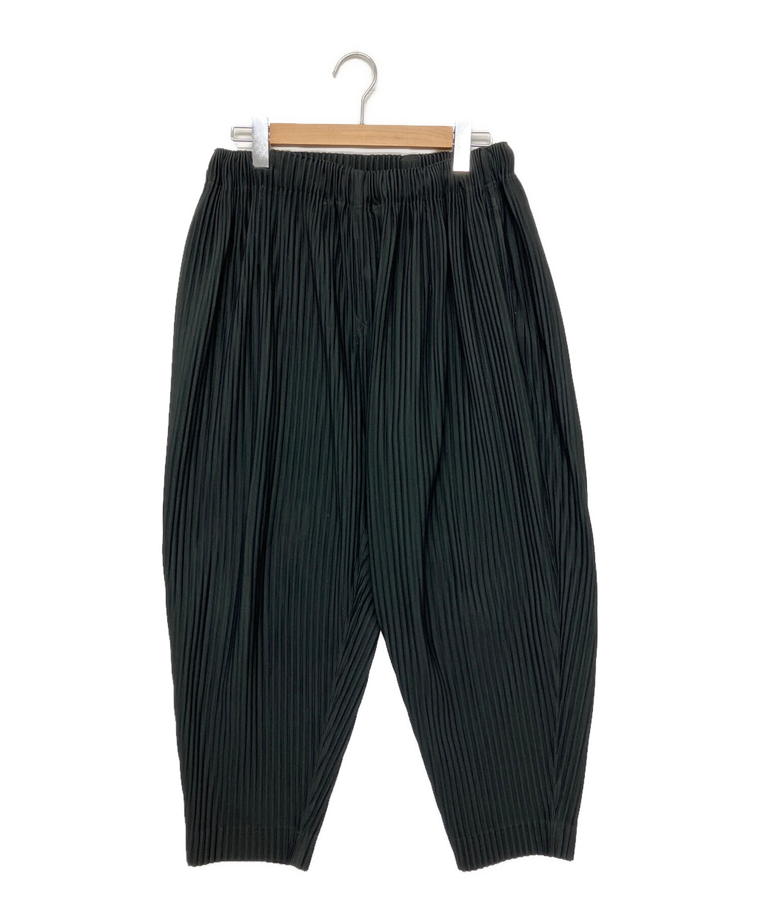 HOMME PLISSE ISSEY MIYAKEプリーツ パンツ 中古・古着通販】HOMME PLISSE ISSEY MIYAKE (オム プリッセ イッセイ