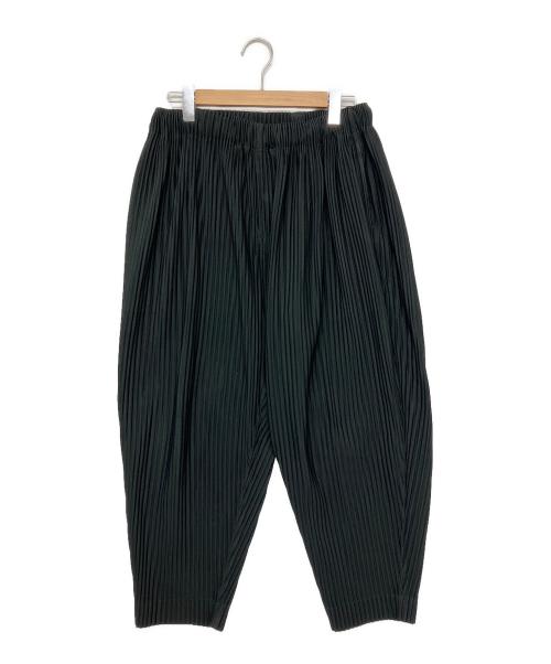 【試着のみ】homme plisse JF137 プリーツパンツ 黒3サイズ 中古・古着通販】HOMME PLISSE ISSEY MIYAKE (オム プリッセ イッセイ