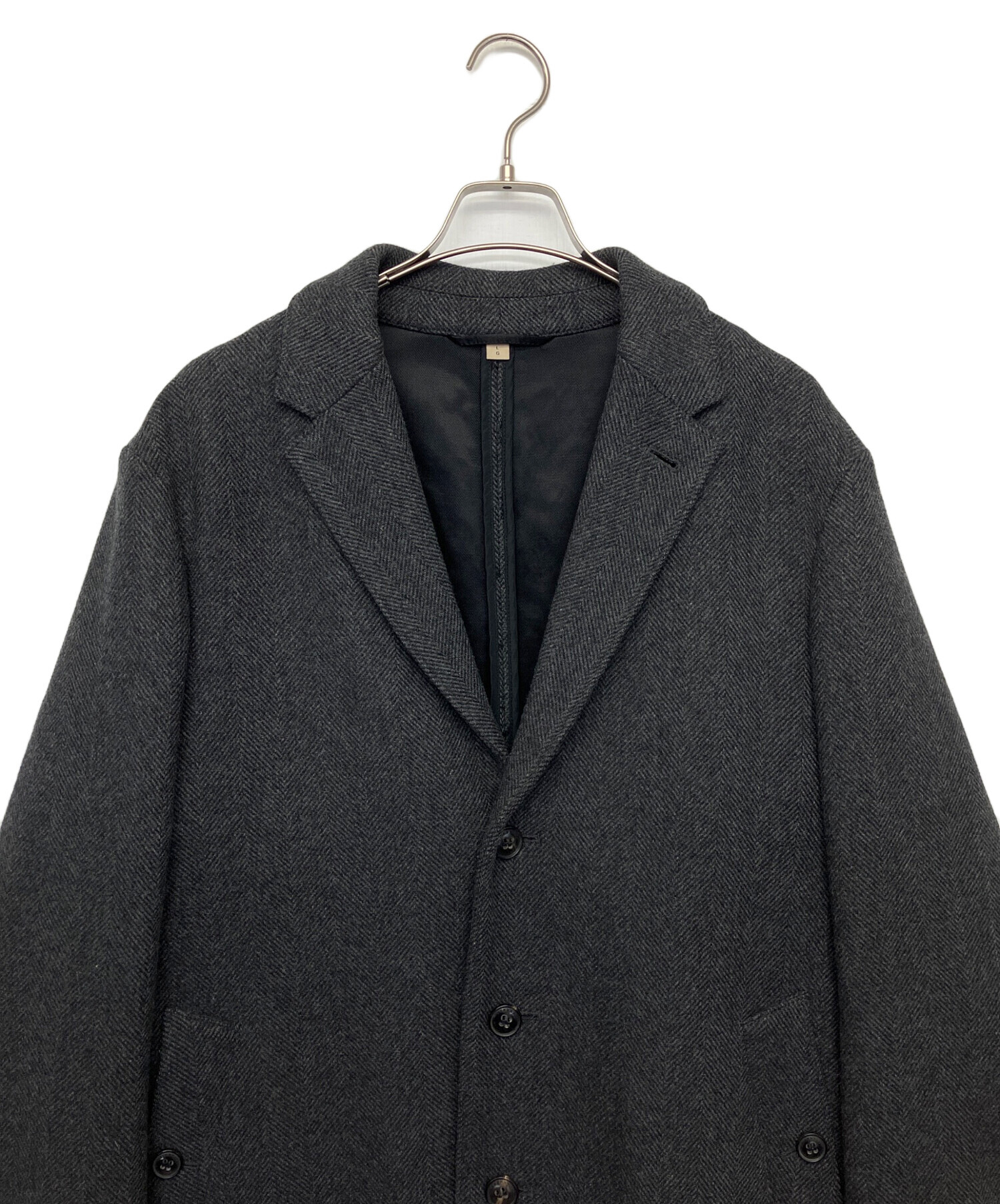 中古・古着通販】BURBERRY (バーバリー) チェスターコート グレー