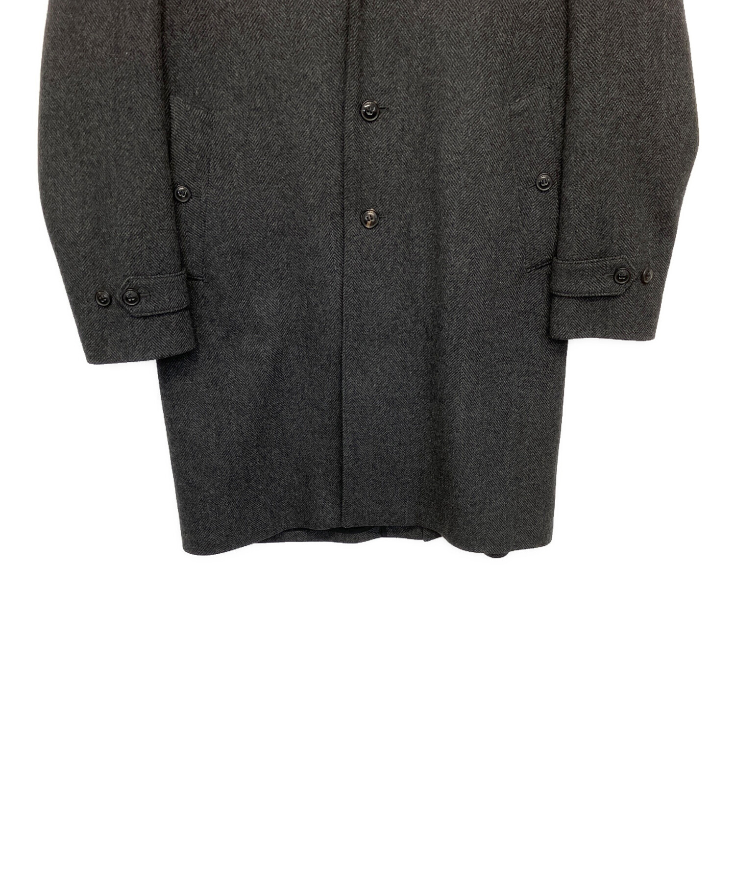 中古・古着通販】BURBERRY (バーバリー) チェスターコート グレー