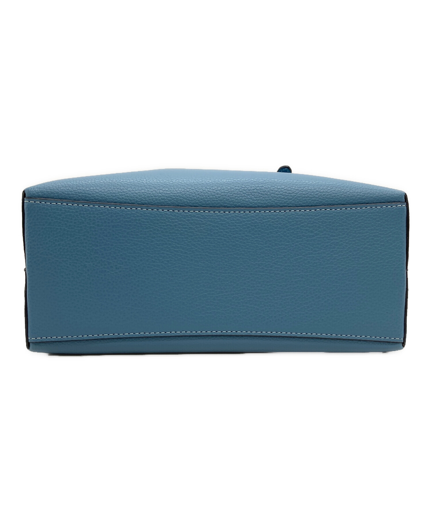 中古・古着通販】COACH (コーチ) 2WAYバッグ ブルー｜ブランド・古着