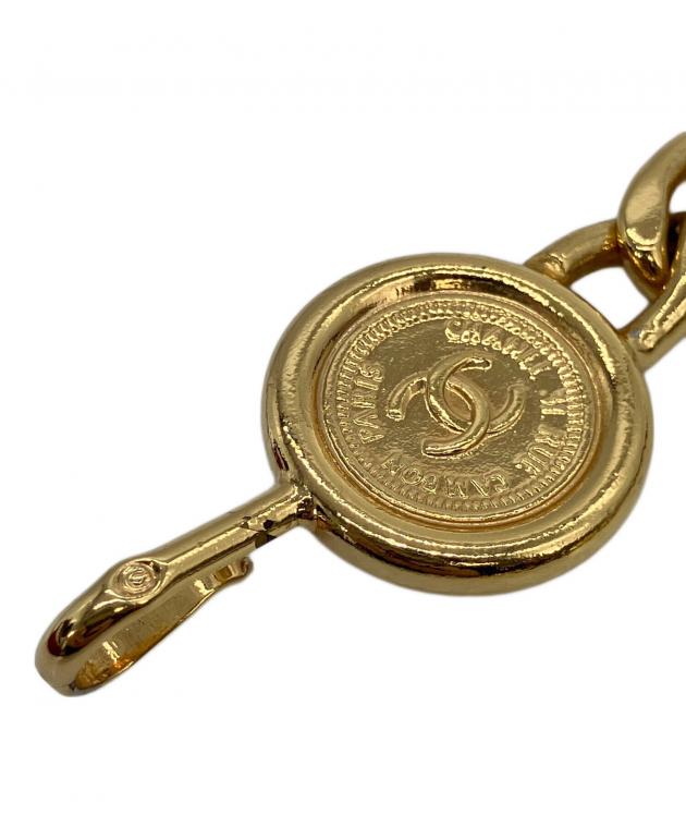 中古・古着通販】CHANEL (シャネル) チェーンベルト ゴールドカラー