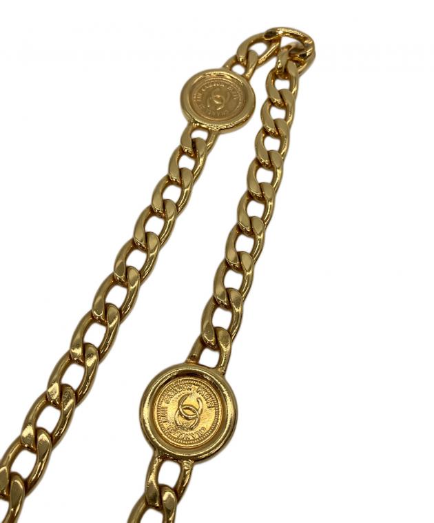 中古・古着通販】CHANEL (シャネル) チェーンベルト ゴールドカラー