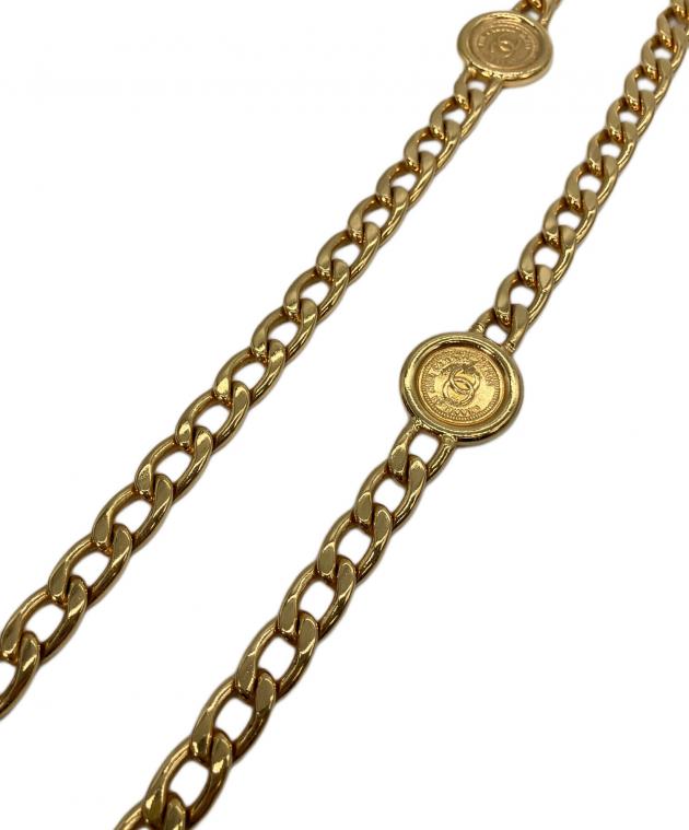 中古・古着通販】CHANEL (シャネル) チェーンベルト ゴールドカラー