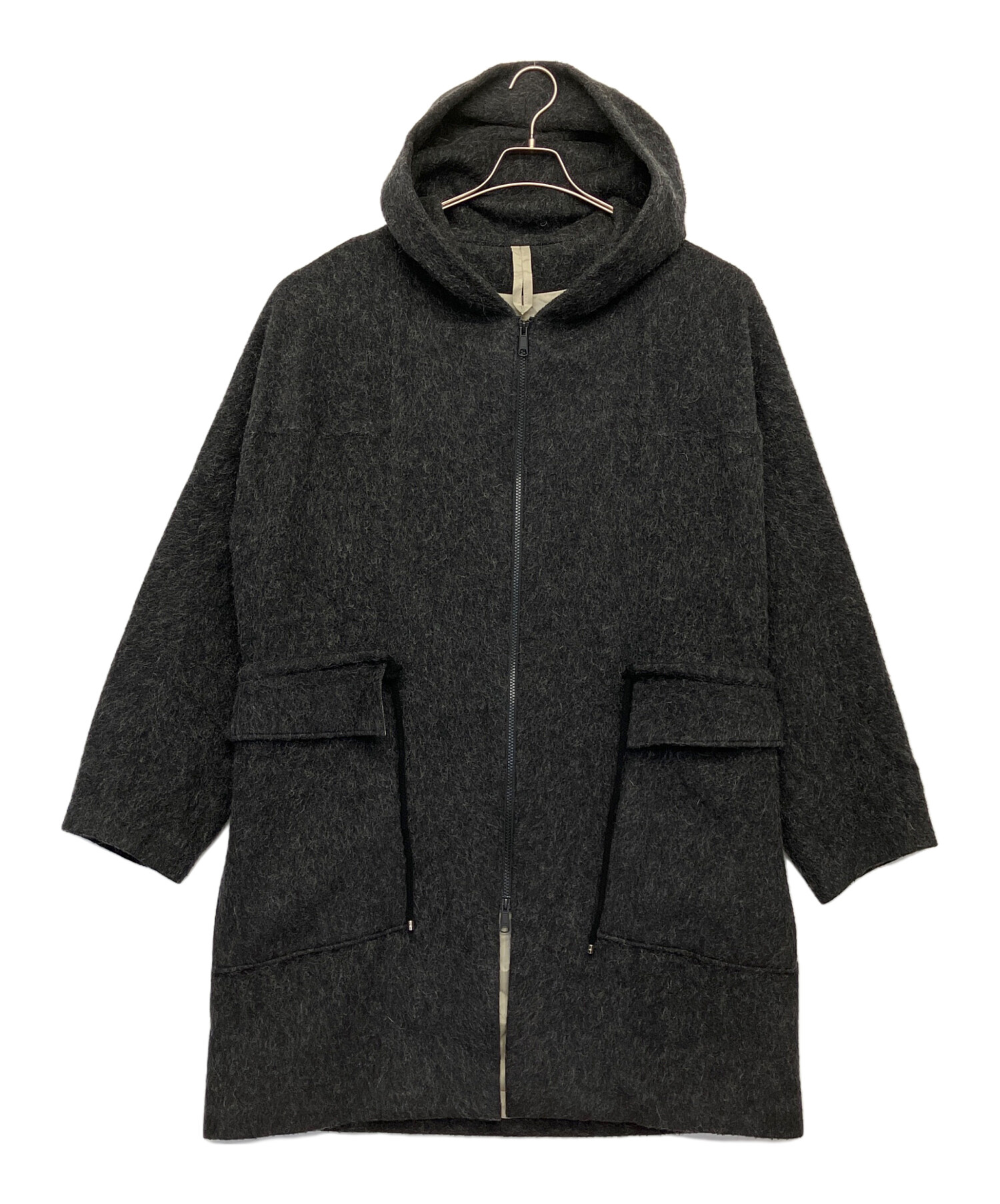 中古・古着通販】Edwina Horl (エドウィナ ホール) ウールモヘアコート