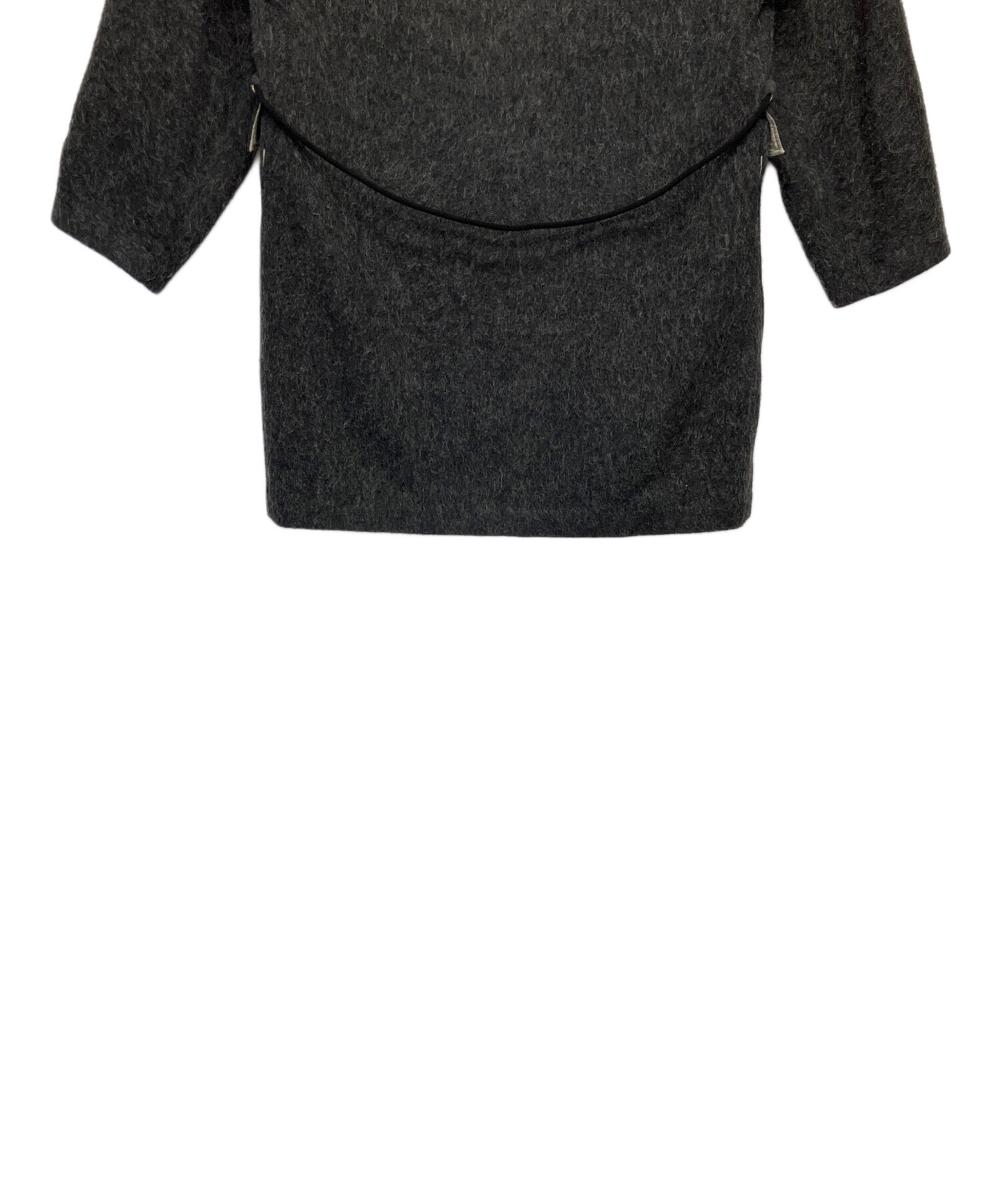 中古・古着通販】Edwina Horl (エドウィナ ホール) ウールモヘアコート