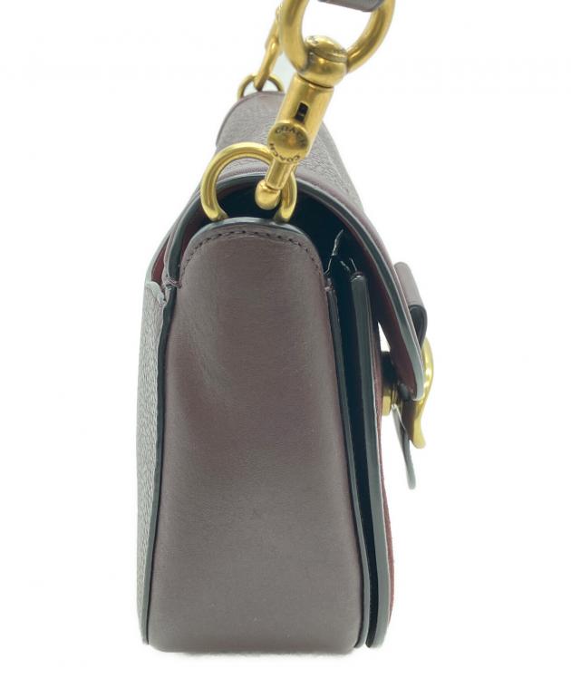【未使用】COACH ショルダーバッグ 中古・古着通販】COACH (コーチ) ショルダーバッグ ワインレッド