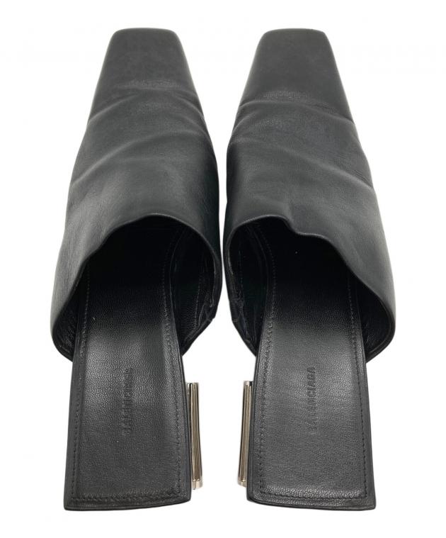 中古・古着通販】BALENCIAGA (バレンシアガ) BBロゴ ブロックヒール