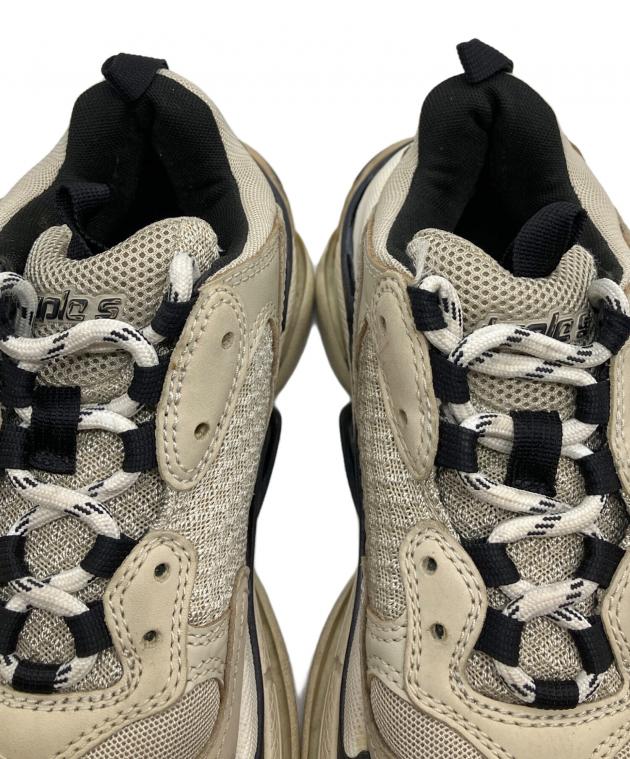 中古・古着通販】BALENCIAGA (バレンシアガ) 厚底スニーカー ベージュ