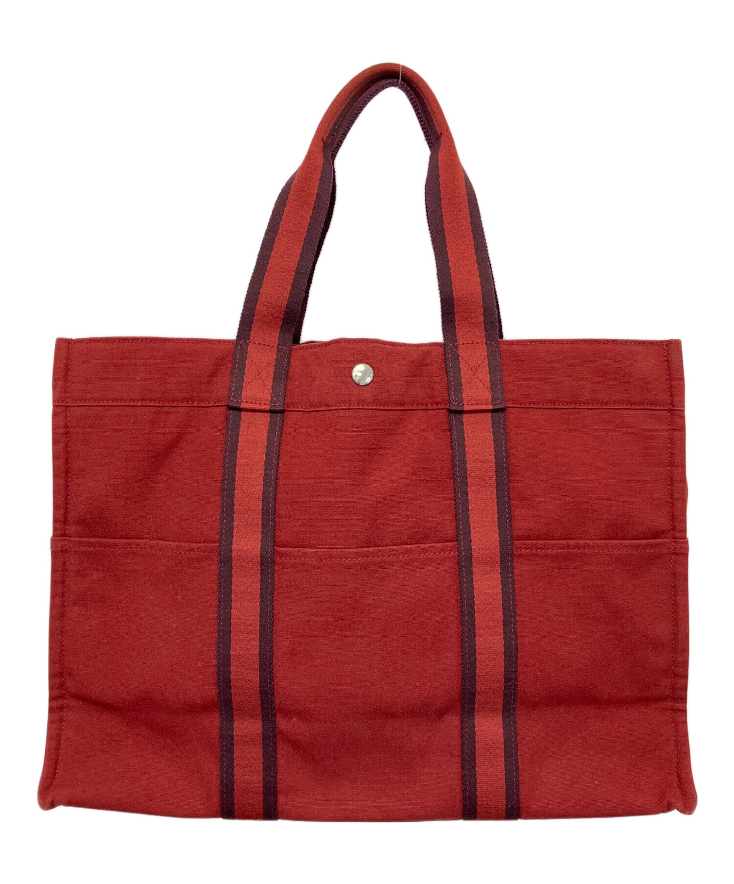 中古・古着通販】HERMES (エルメス) フルートゥFGM キャンバストート