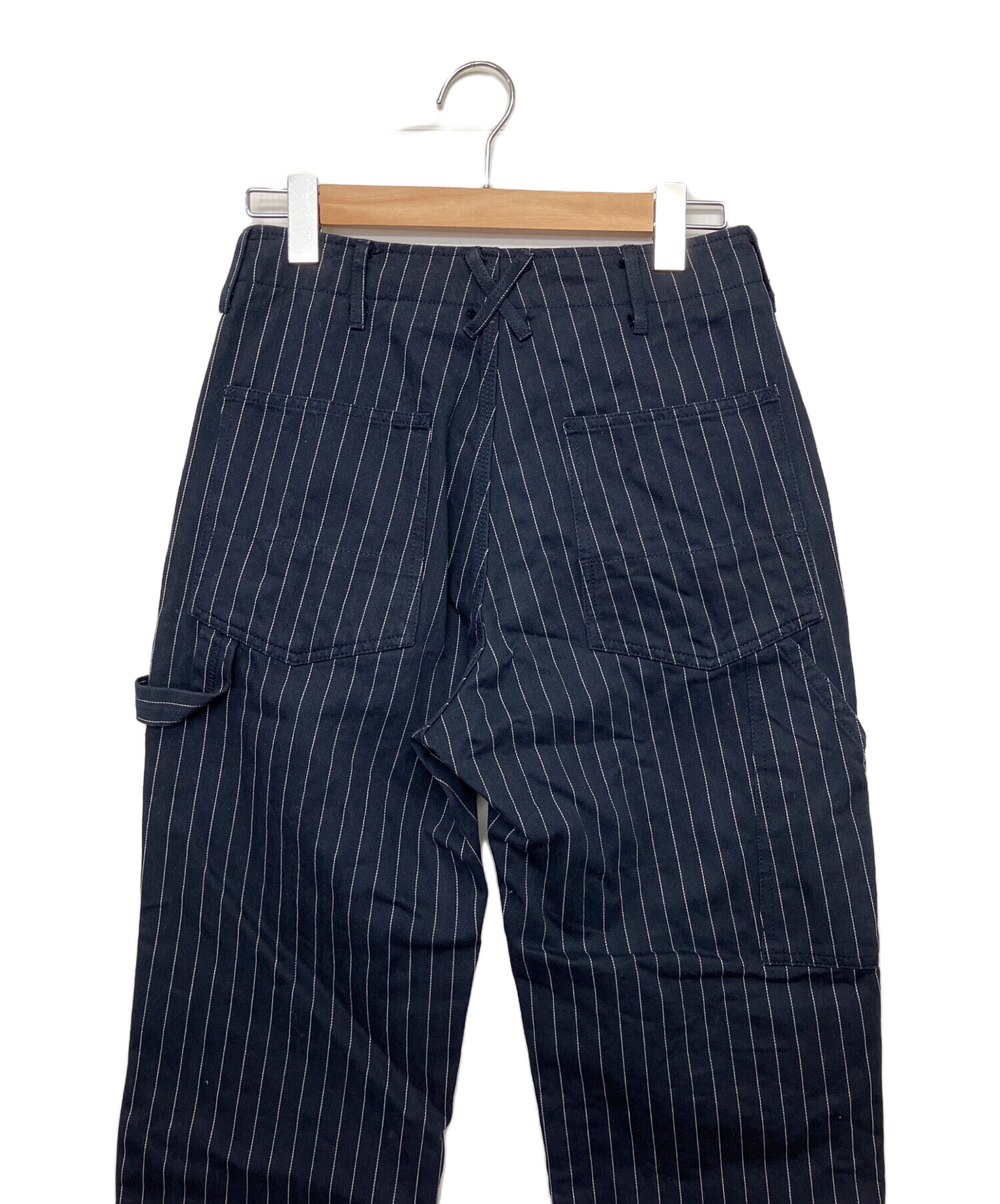 新品未使用】エンジニアードガーメンツ　ペインターパンツ　ストライプ　USA製　L 中古・古着通販】Engineered Garments (エンジニアドガーメンツ