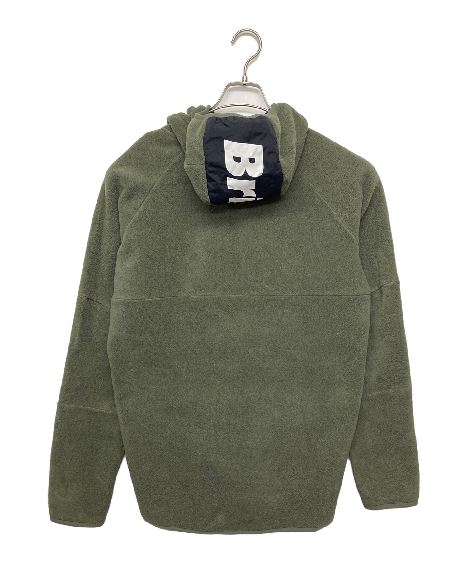 24AW Bristol カーキパーカー Lサイズ 中古・古着通販】Bristol (ブリストル) ハーフジップパーカー カーキ