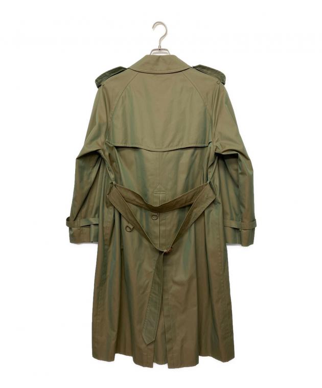 希少 バーバリーズ トレンチコート 着丈117cm サイズ11玉虫 ノバチェック 中古・古着通販】Burberry's (バーバリーズ) トレンチコート 玉虫