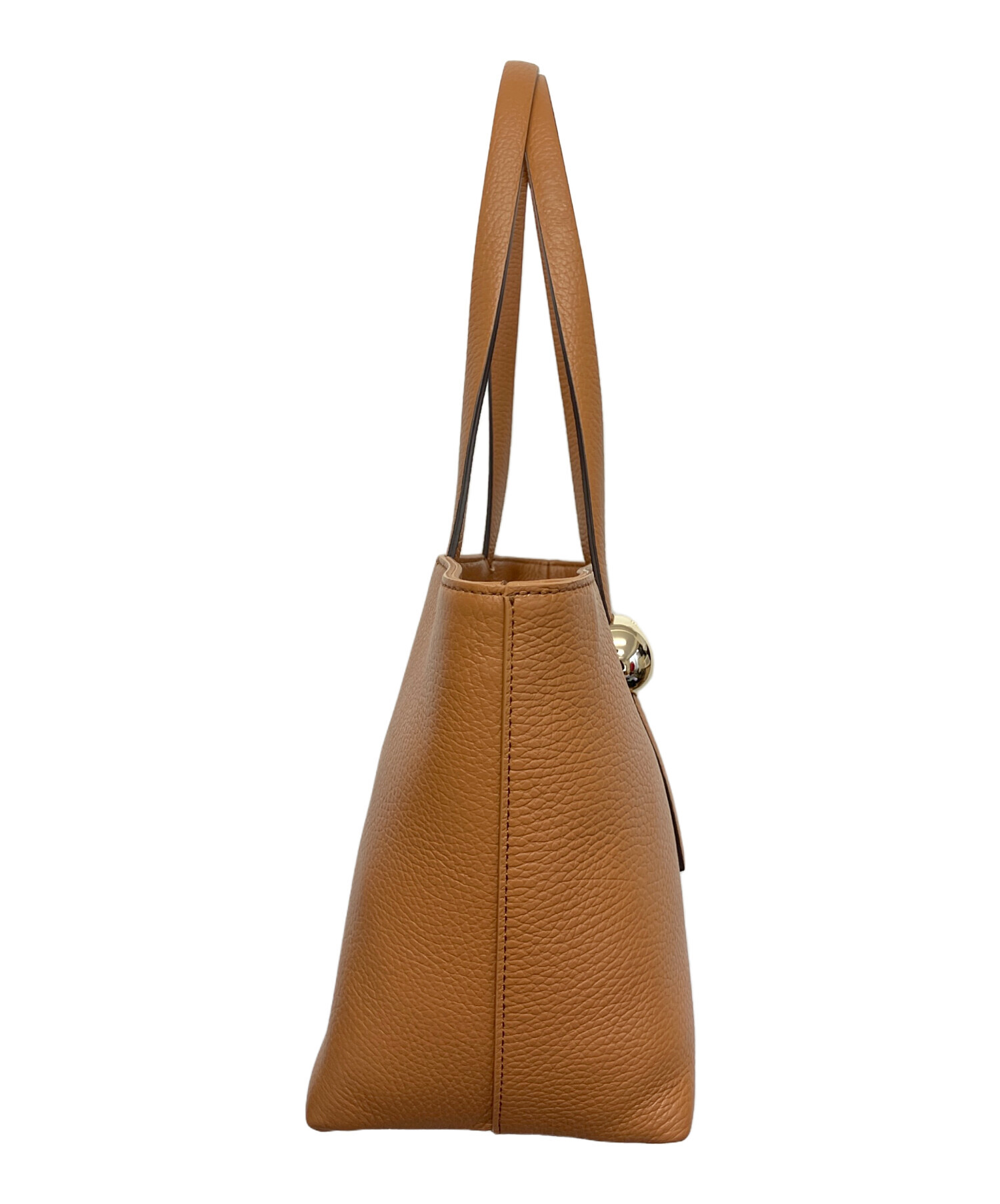 中古・古着通販】FURLA (フルラ) スフェラM トートバッグ ブラウン 中古・古着通販】FURLA (フルラ) スフェラM トートバッグ ブラウン