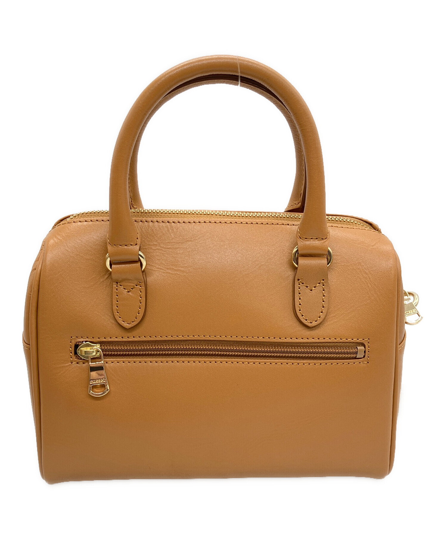 八駆郎　russet　2wayミニボストン　キャメル　新品未使用タグ付 中古・古着通販】russet (ラシット) ミニボストンバッグ ブラウン