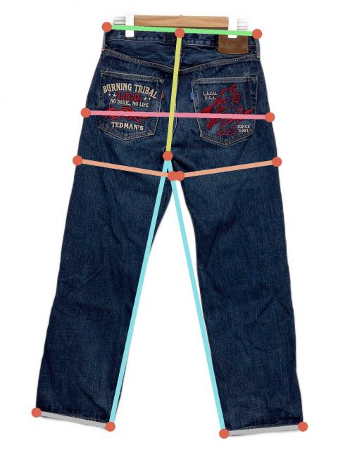 中古・古着通販】TED COMPANY (テッドカンパニー) デニムパンツ