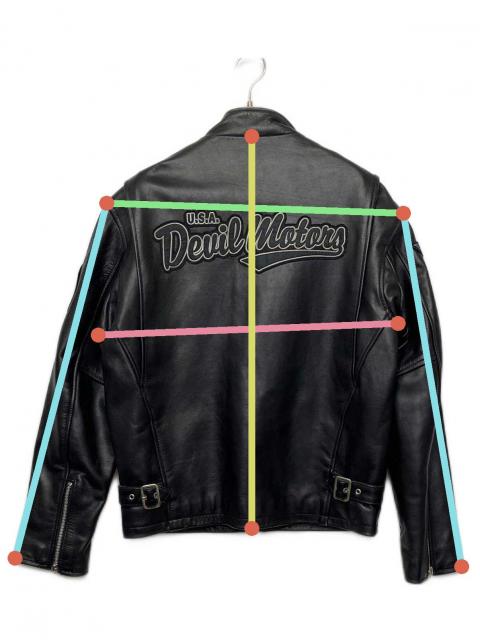 Ted Company レザージャケット サイズ40 中古・古着通販】TED COMPANY (テッドカンパニー) シングルライダース