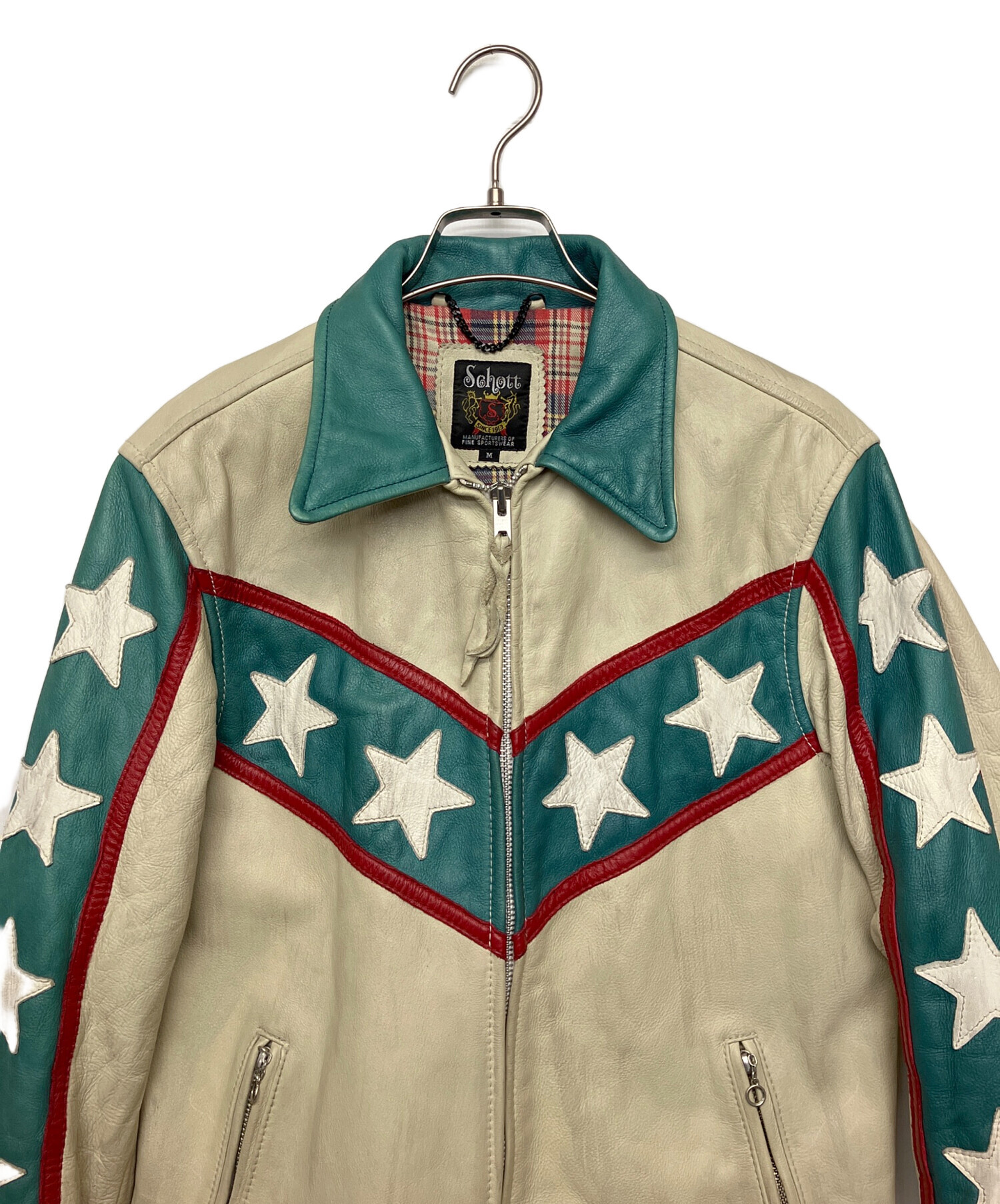 中古・古着通販】Schott (ショット) シングルライダースジャケット