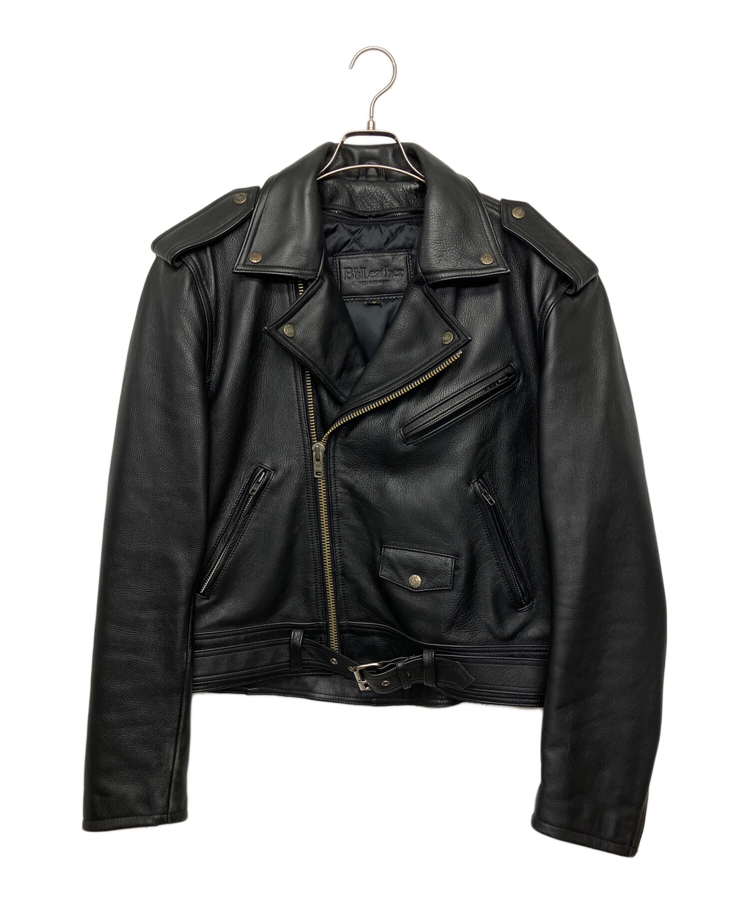 中古・古着通販】Bs Leather (Bs Leather) ダブルライダースジャケット 