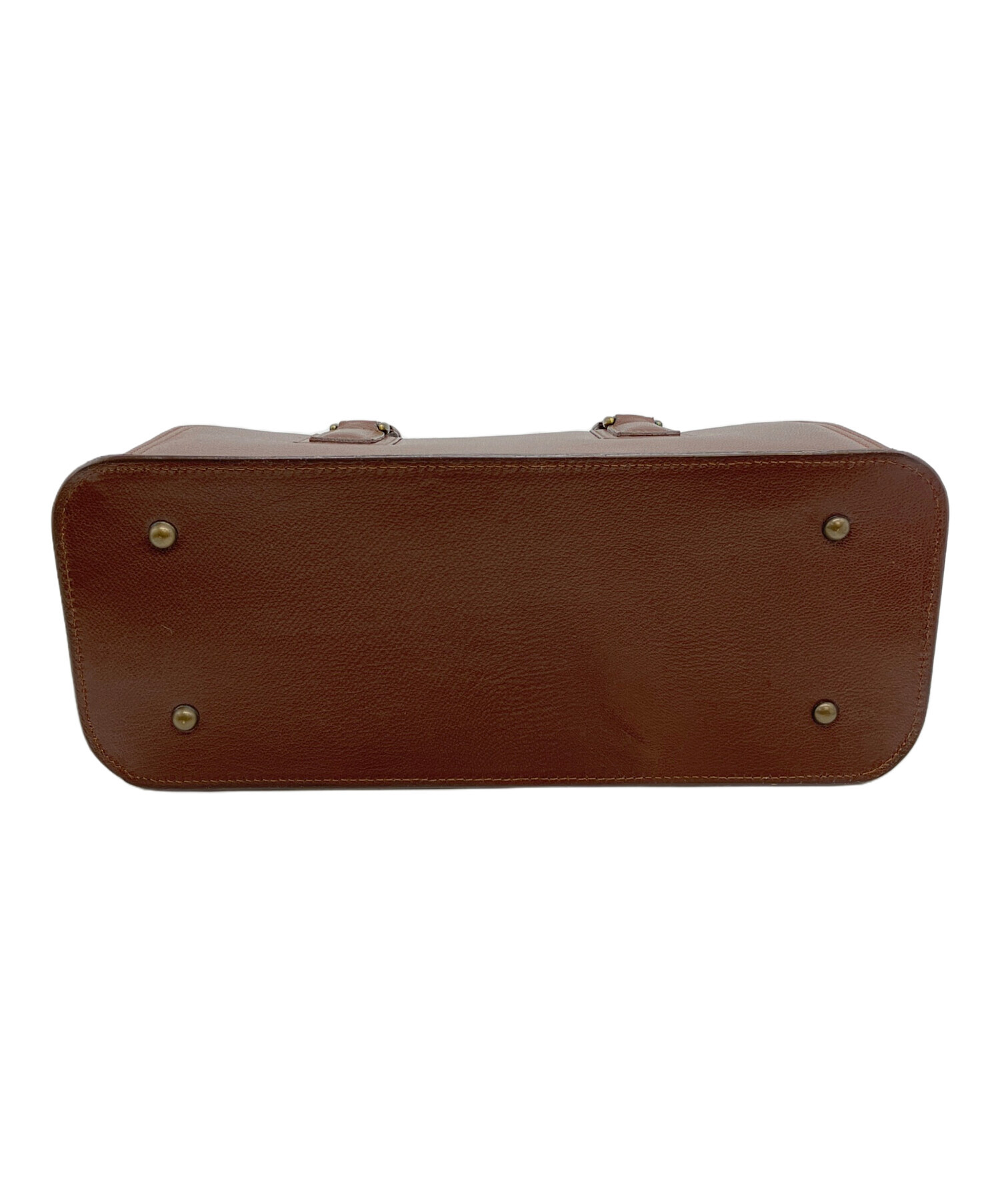 中古・古着通販】土屋鞄 (ツチヤカバン) ミニボストンバッグ ブラウン