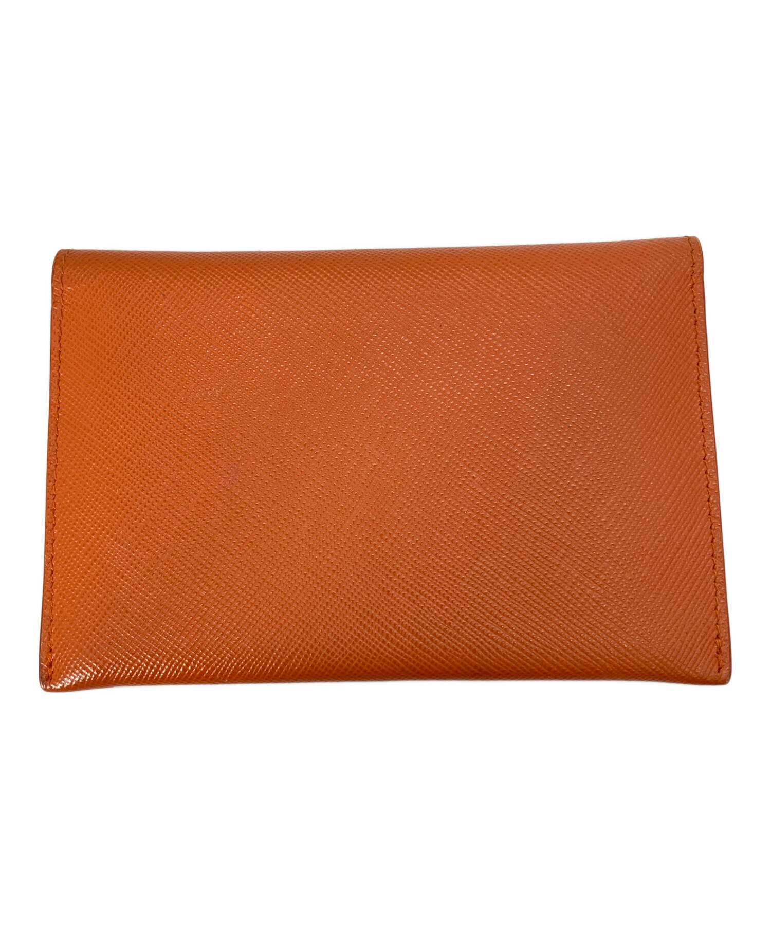 中古・古着通販】PRADA (プラダ) カードケース オレンジ｜ブランド