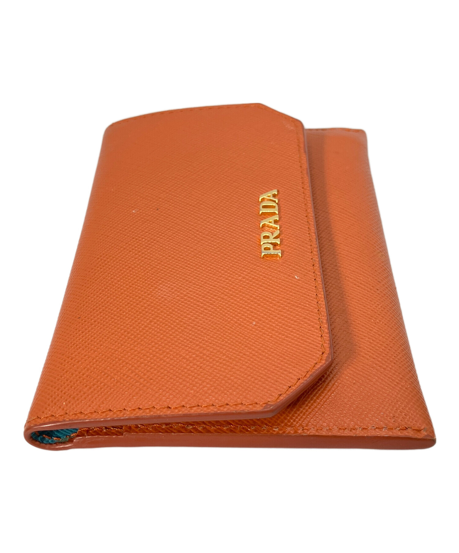 中古・古着通販】PRADA (プラダ) カードケース オレンジ｜ブランド