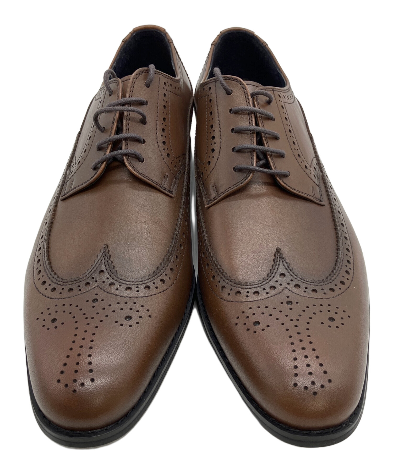 中古・古着通販】REGAL (リーガル) ウィングチップシューズ ブラウン