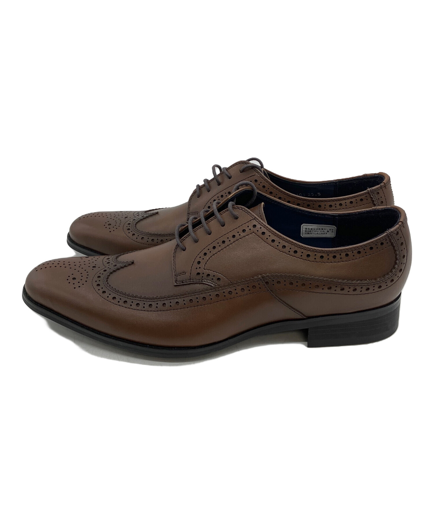 中古・古着通販】REGAL (リーガル) ウィングチップシューズ ブラウン