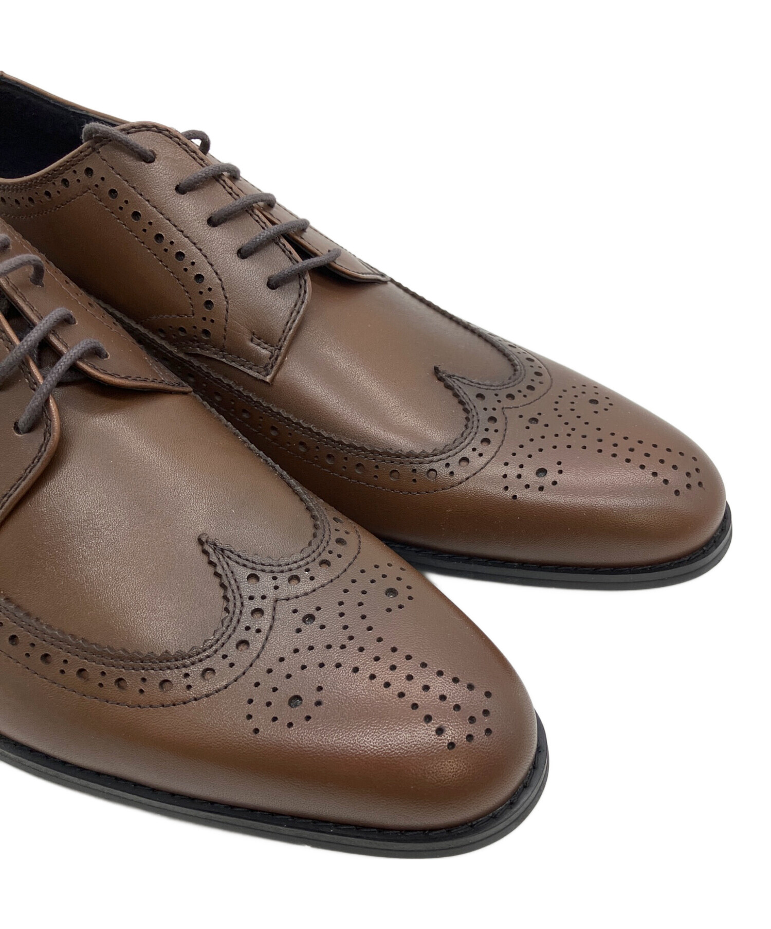 中古・古着通販】REGAL (リーガル) ウィングチップシューズ ブラウン