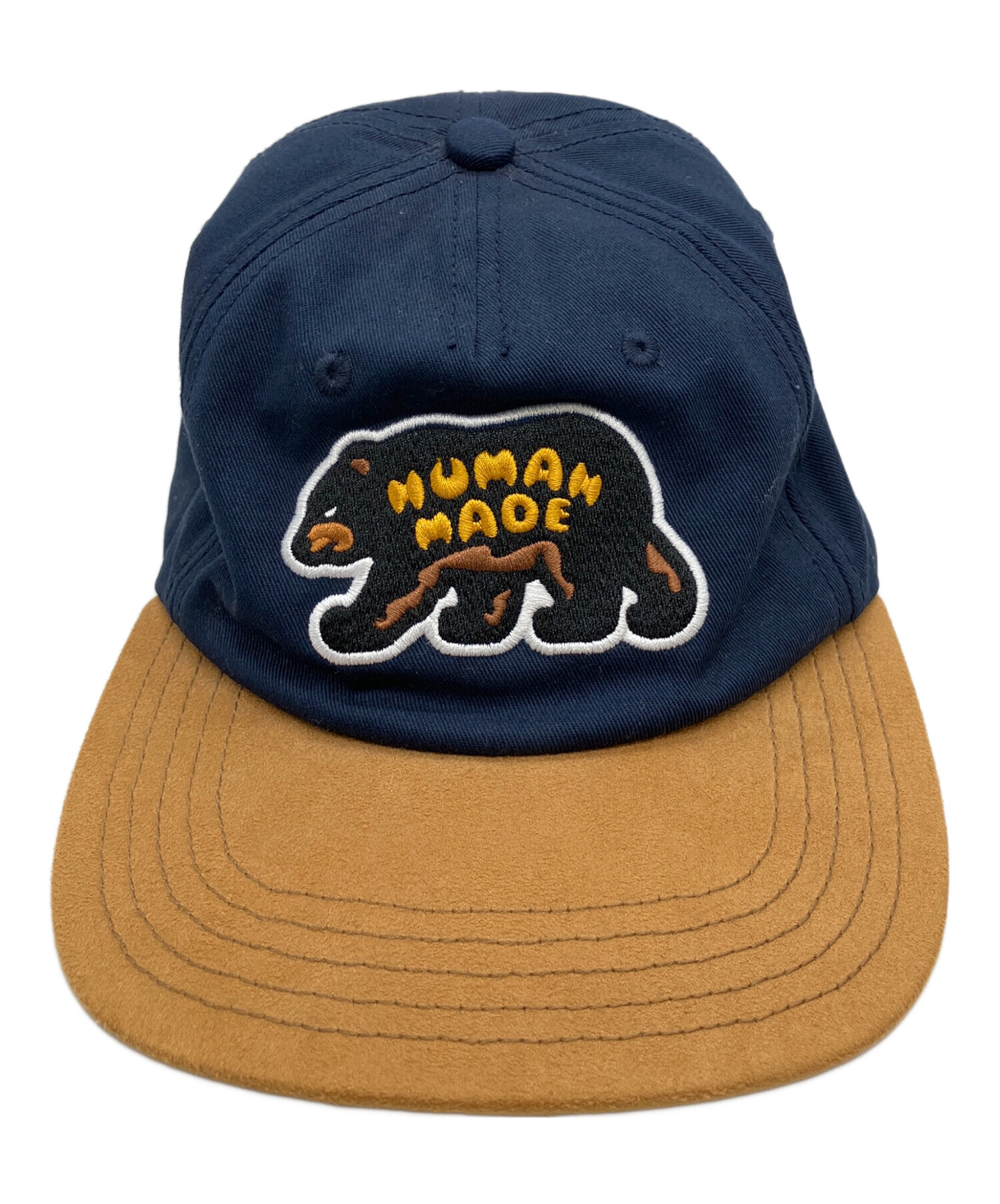 新品　HUMAN MADE ヒューマンメイド　デニム　キャップ　APE 中古・古着通販】HUMAN MADE (ヒューマンメイド) キャップ ネイビー