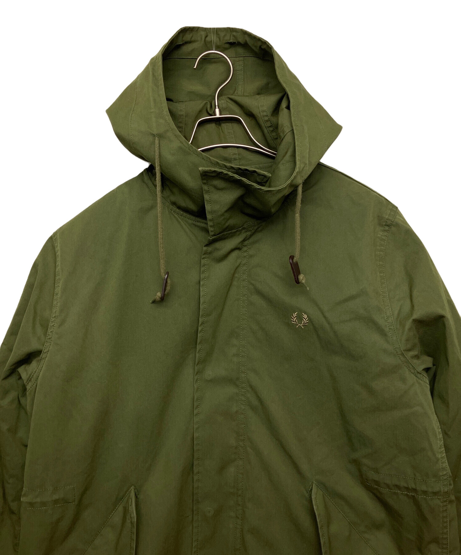 極美品-Fred Perry モッズコート オリーブグリーン Fred Perry オリーブグリーン モッズコート - メルカリ