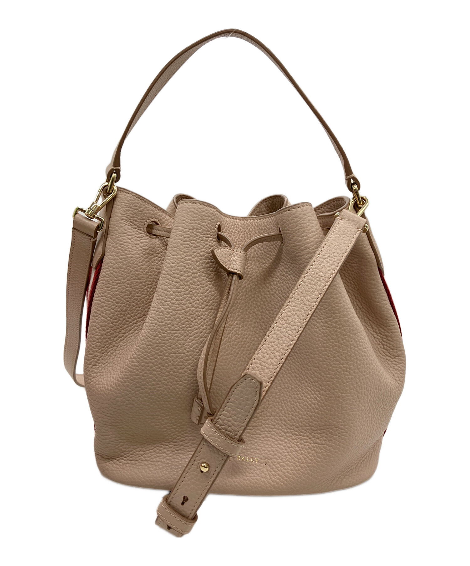 BALLY バッグ 2WAY 中古・古着通販】BALLY (バリー) 2WAYバッグ ピンク×レッド｜ブランド