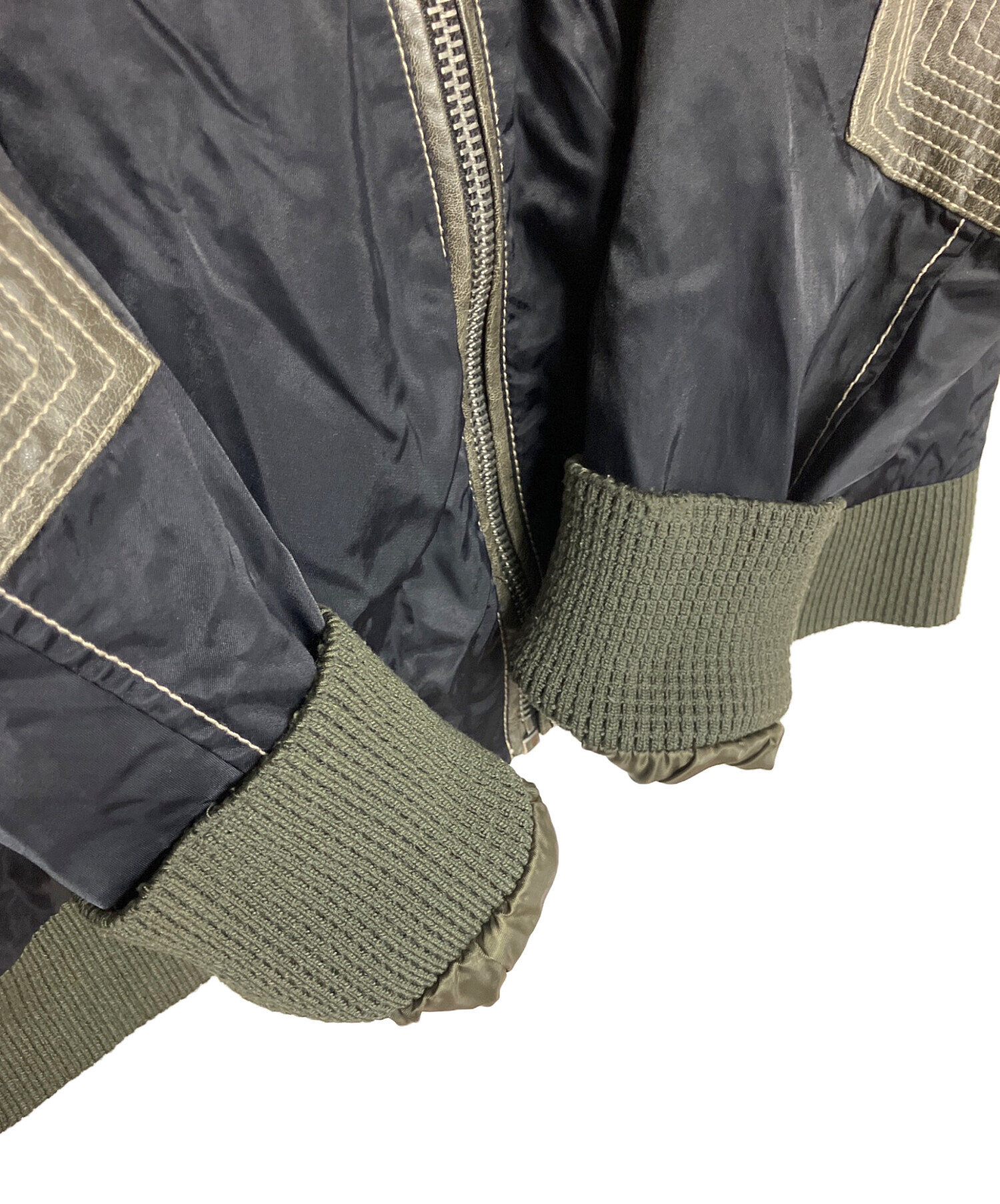 中古・古着通販】DIESEL (ディーゼル) マウンテンパーカー ブラック