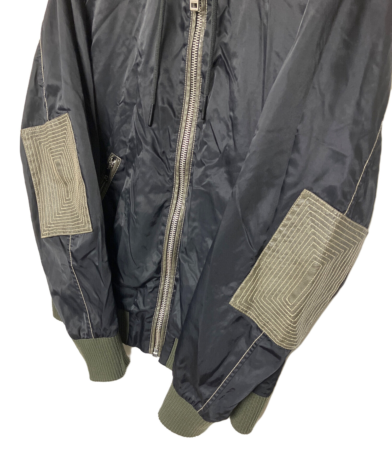 中古・古着通販】DIESEL (ディーゼル) マウンテンパーカー ブラック 