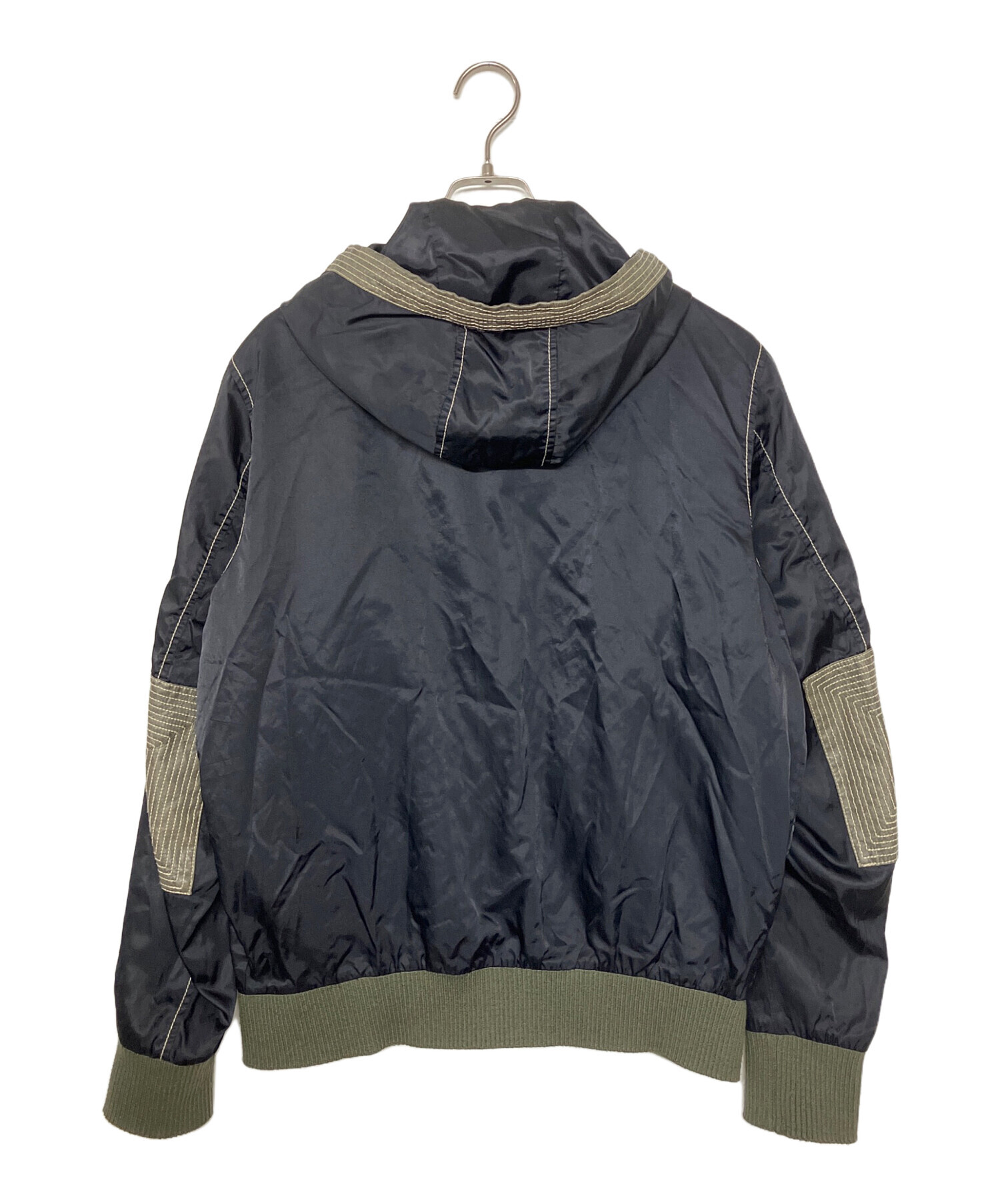 ■未使用　DIESEL ブラックマウンテンパーカー　Mサイズ 中古・古着通販】DIESEL (ディーゼル) マウンテンパーカー ブラック