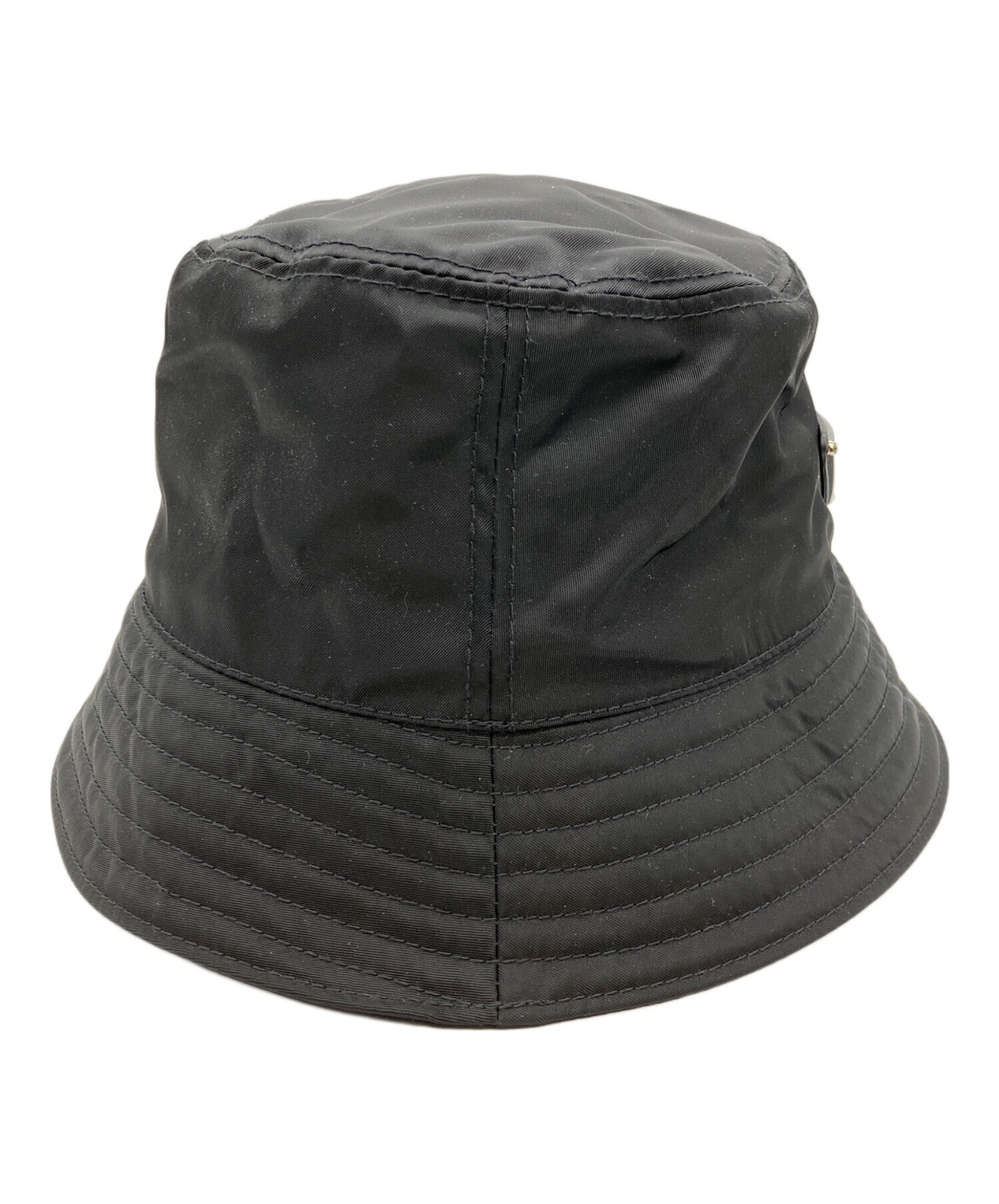 中古・古着通販】PRADA (プラダ) Re-Nylonバケットハット ブラック