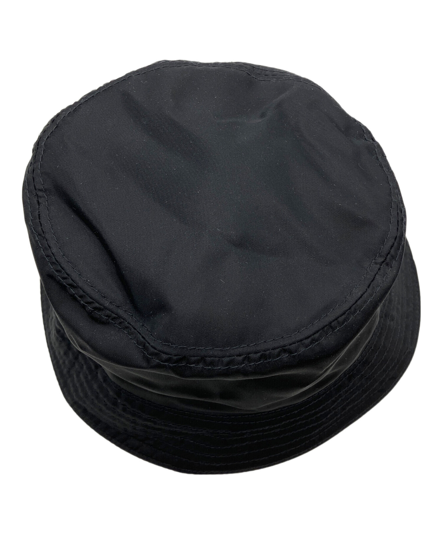 中古・古着通販】PRADA (プラダ) Re-Nylonバケットハット ブラック