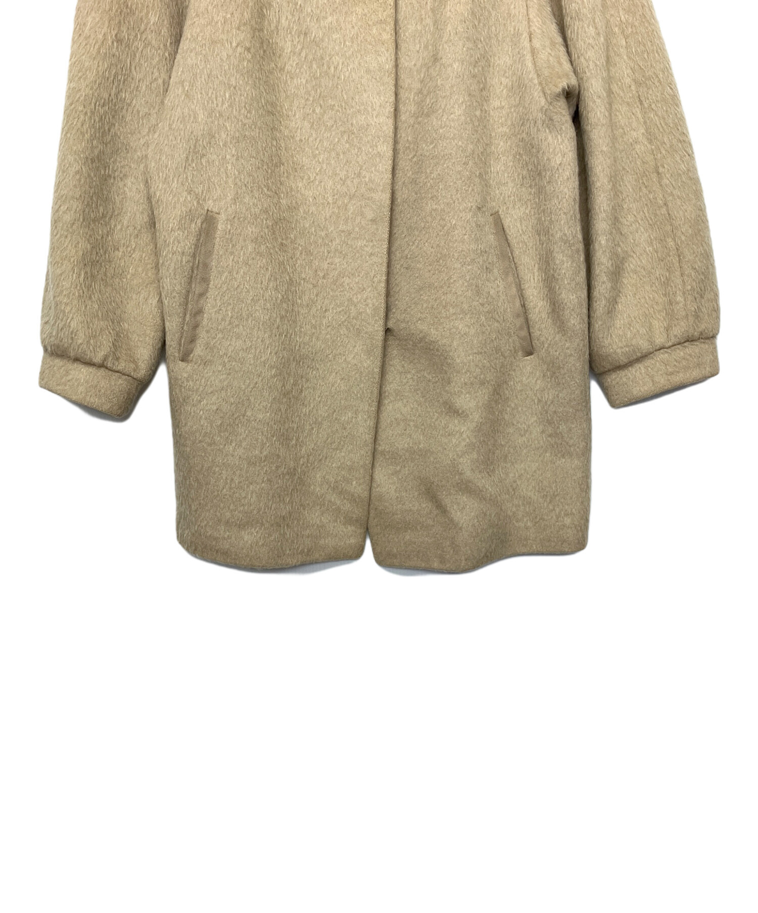 Christian Dior ベージュ ウールコート 中古・古着通販】Christian Dior (クリスチャン ディオール) ウール