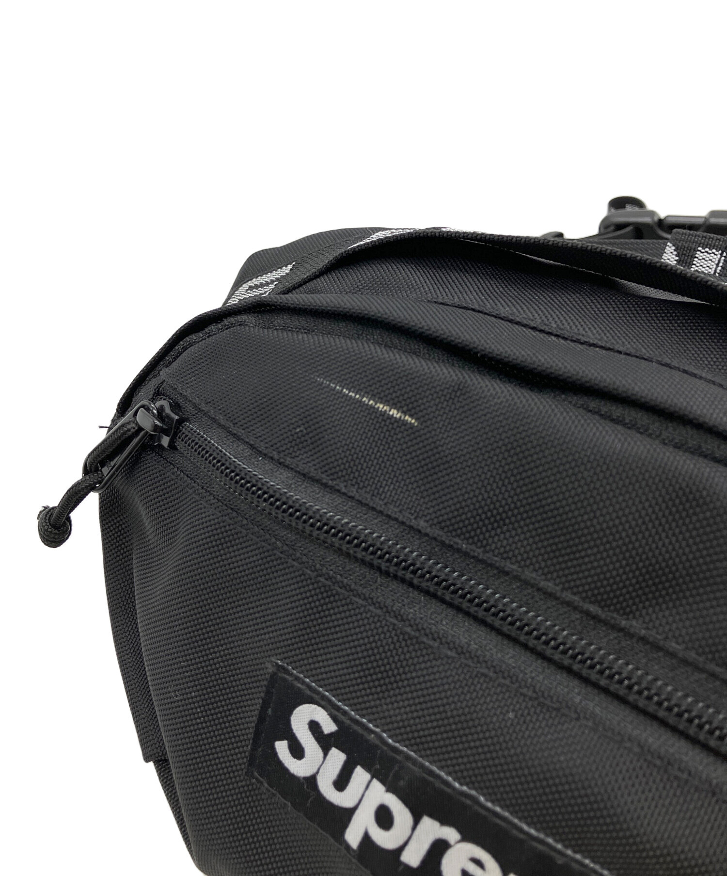 中古・古着通販】SUPREME (シュプリーム) ウエストバッグ ブラック