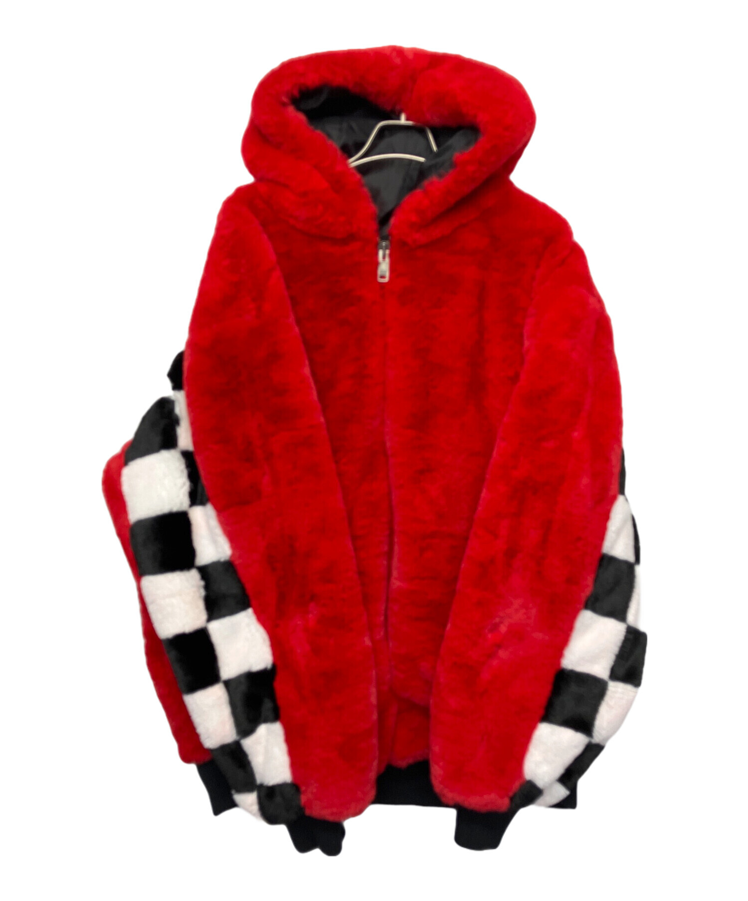 1514◆Danke Schon ダンケシェーン チェッカー ボア トレーナー 1514◇Danke Schon ダンケシェーン チェッカー ボア トレーナー ダンケ