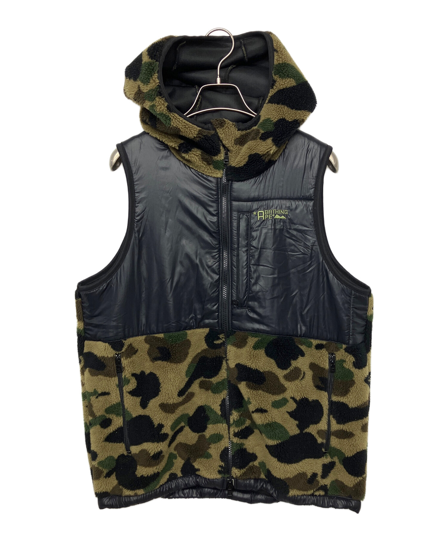 ＊エイプ AAPE BY A BATHING APE フィッシング ベスト F Yahoo!オークション - エイプ AAPE BY A BATHING APE フィッシング ベ