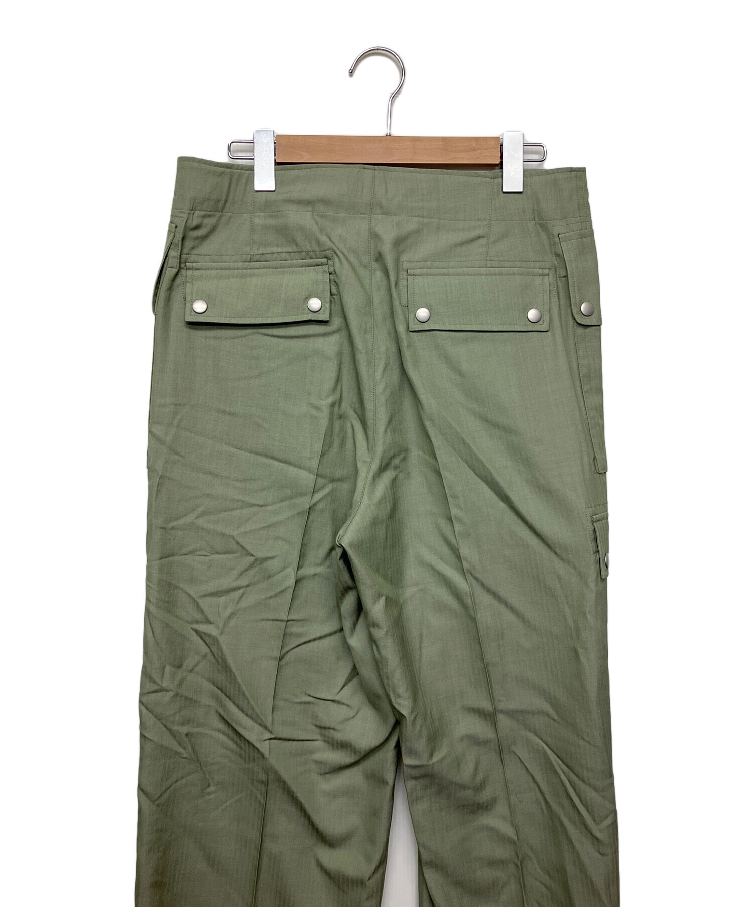 中古・古着通販】AURALEE (オーラリー) WOOL HERRINGBONE CARGO