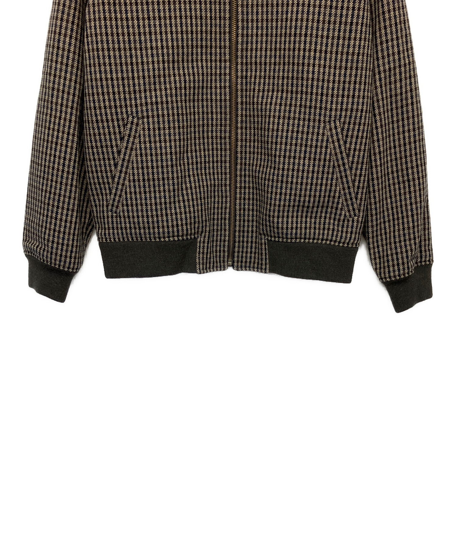 中古・古着通販】A.P.C. (アーペーセー) ジップジャケット ブラウン