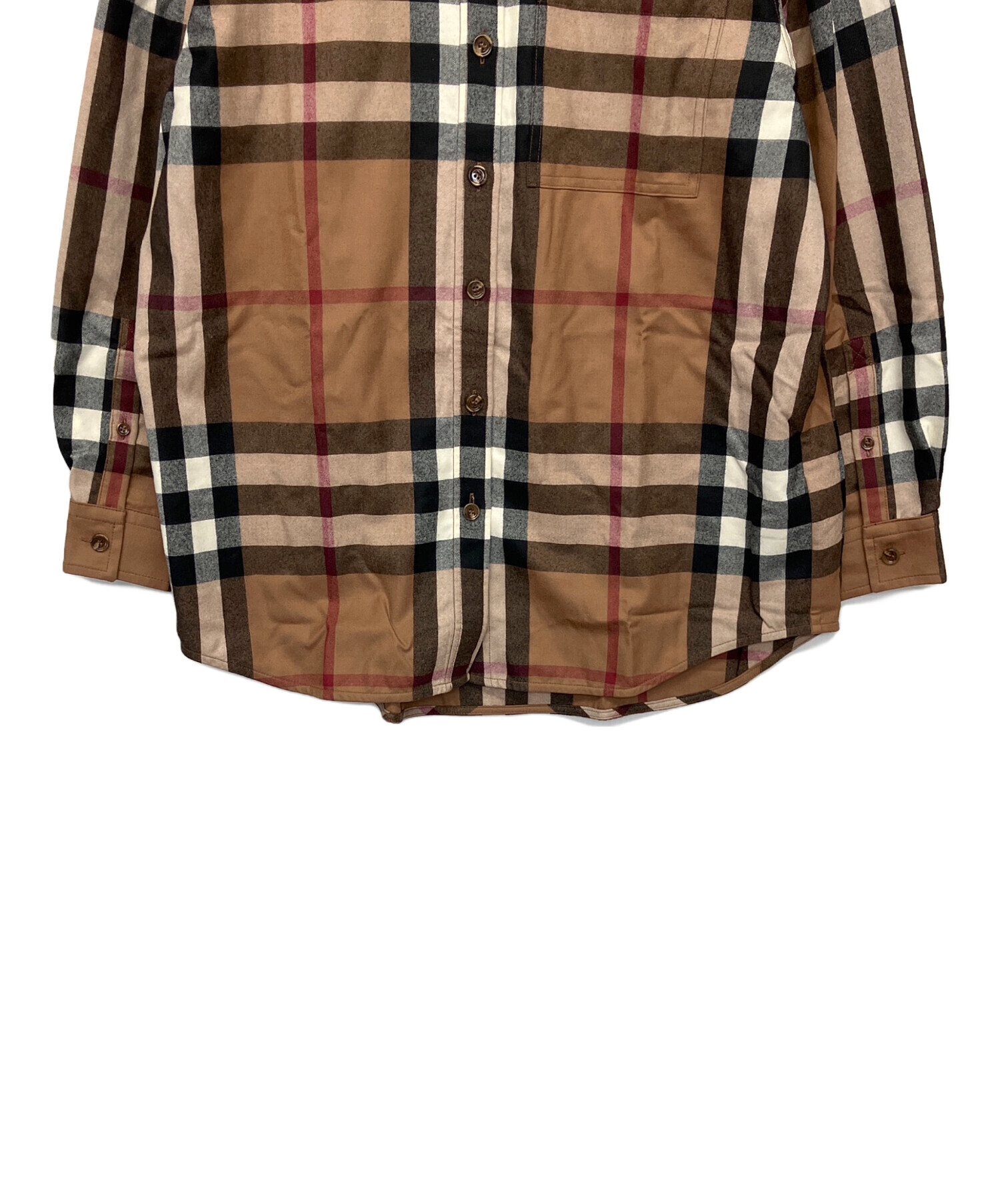 中古・古着通販】BURBERRY (バーバリー) ノバチェックシャツ ティッシ