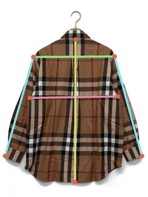 中古・古着通販】BURBERRY (バーバリー) ノバチェックシャツ ティッシ